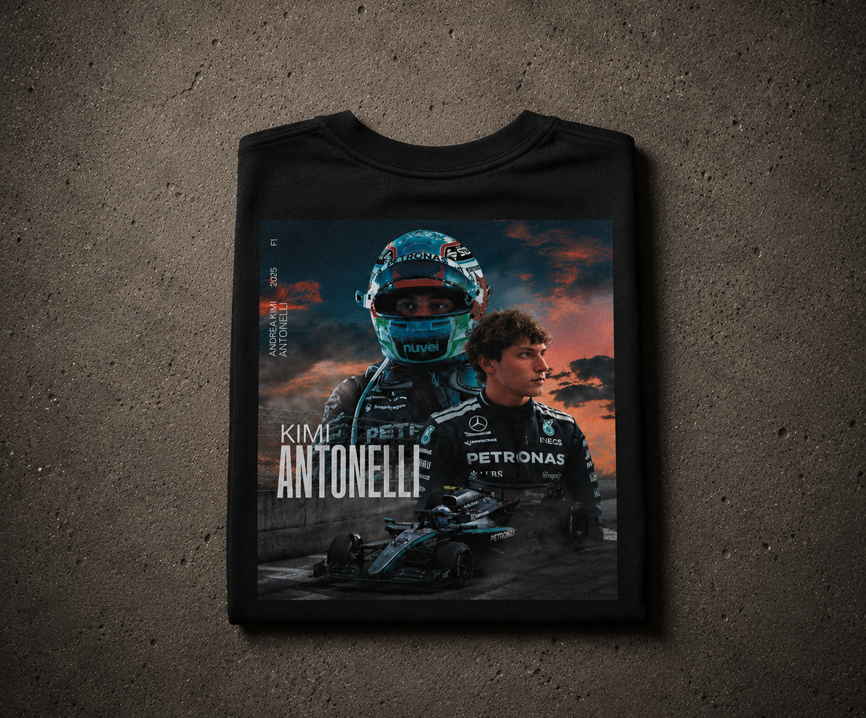 Kimi Antonelli MERCEDES AMG - Camiseta Oversize Manga Corta