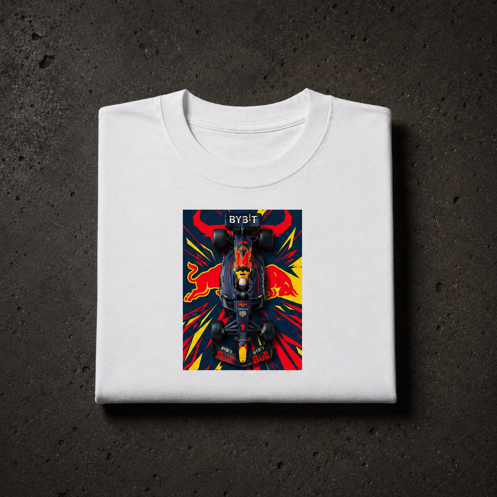 Scuderia RedBull- Camiseta Oversize Manga Corta