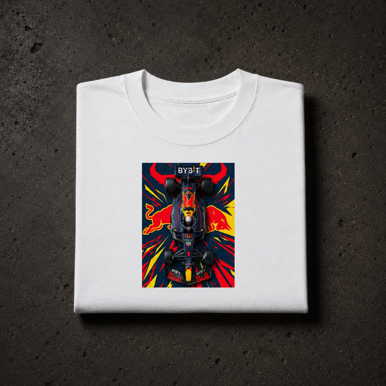 Scuderia RedBull- Camiseta Oversize Manga Corta