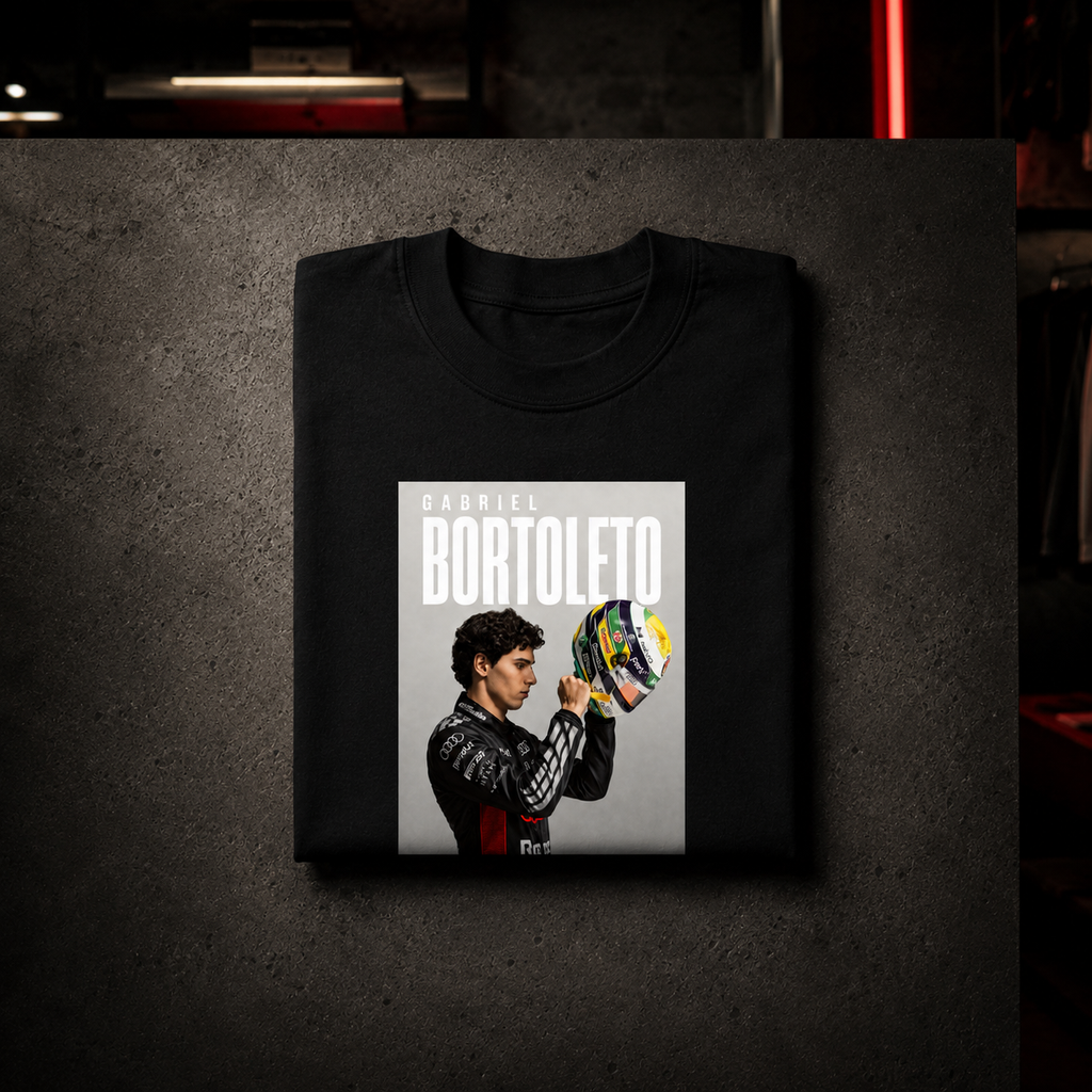 Bortoleto x AUDI 2026 - Camiseta Oversize Manga Corta