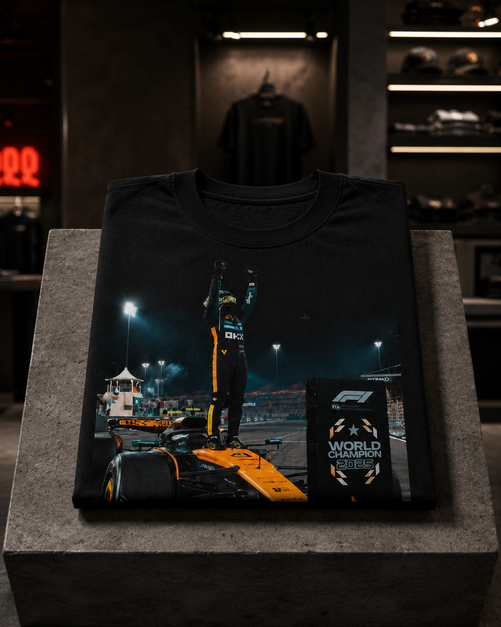 Lando Norris MCLAREN - Camiseta Oversize Manga Corta