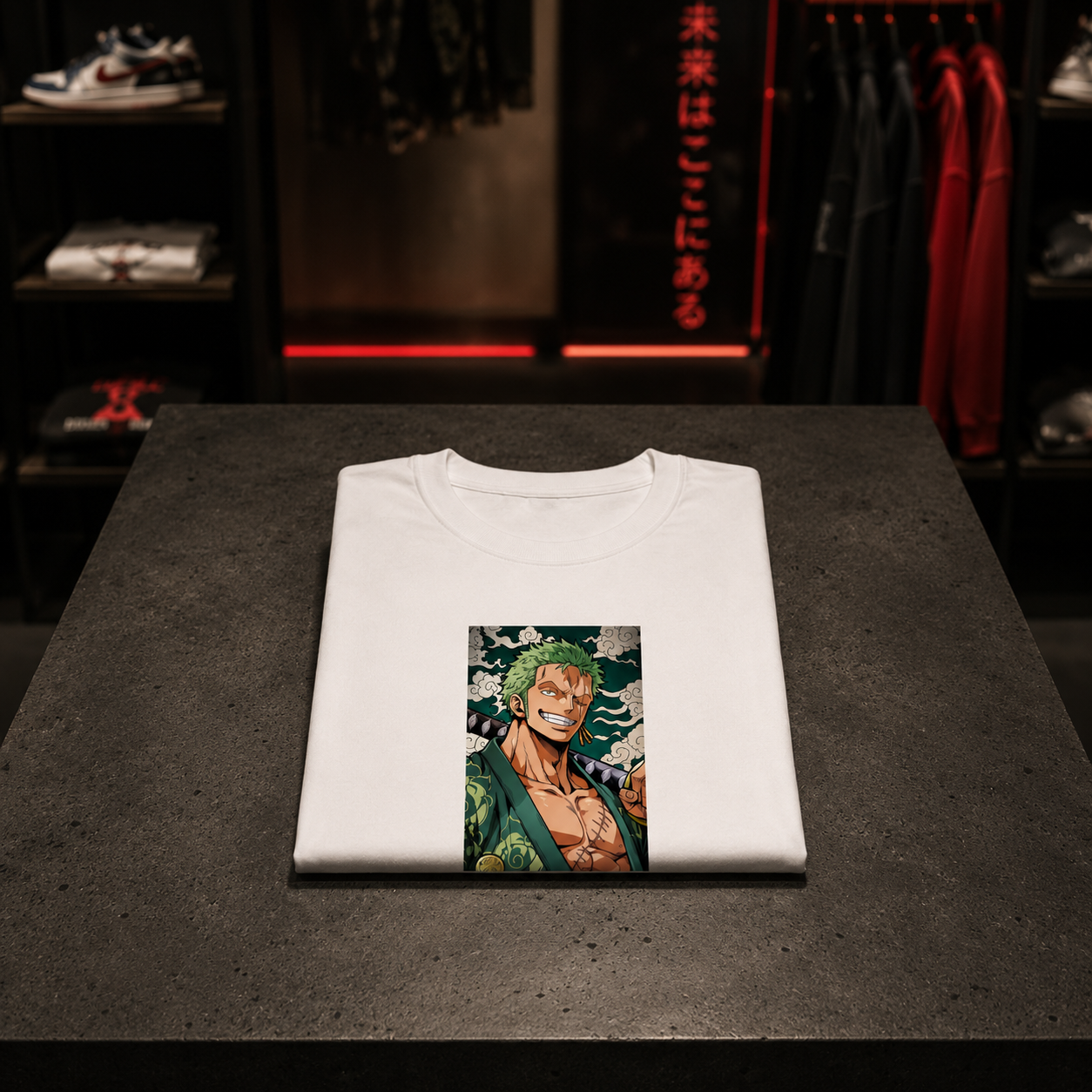 Roronoa Zoro ONE PIECE - Camiseta Oversize Manga Corta