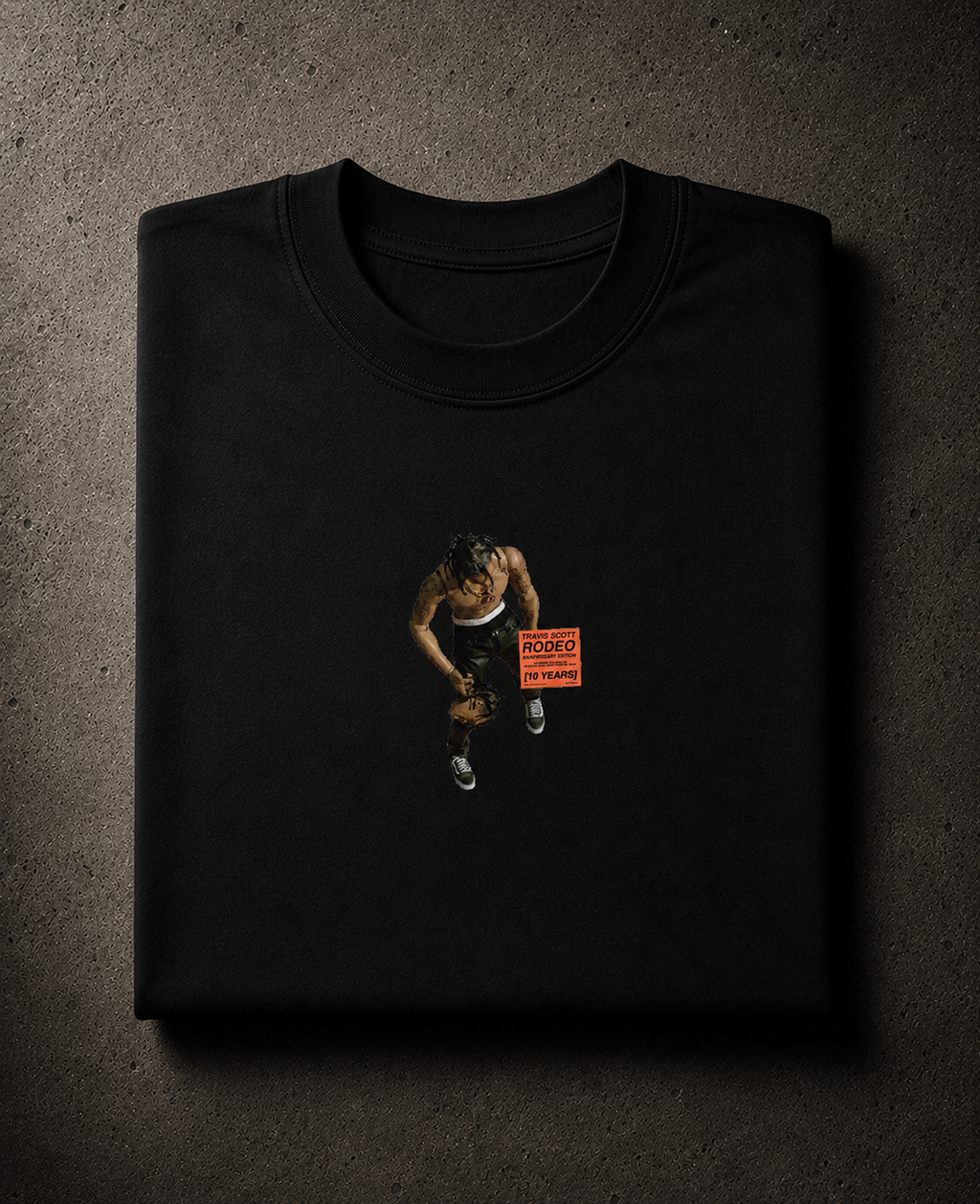 Travis Scott - Camiseta Oversize Manga Corta