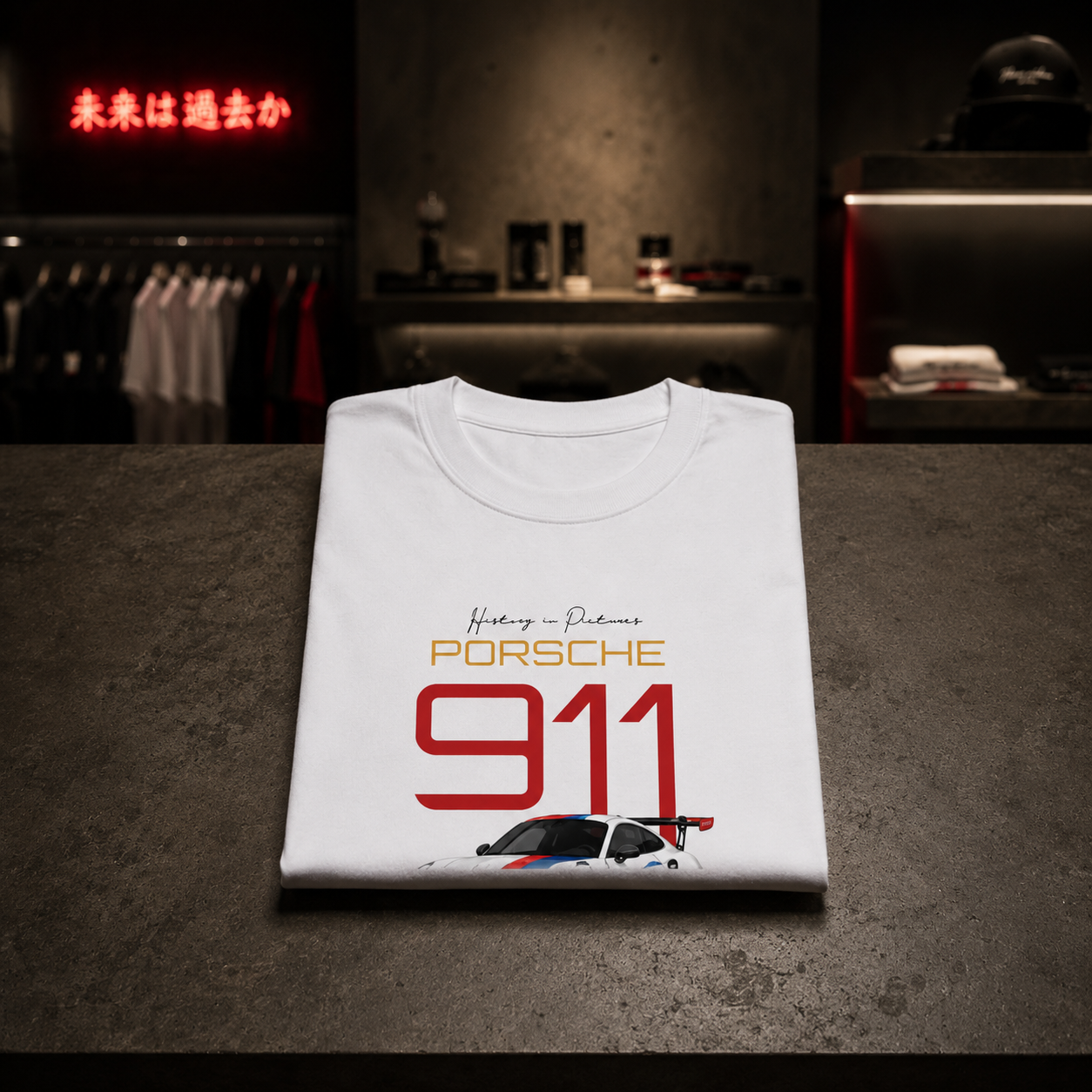 Porsche 911 - Camiseta Oversize Manga Corta