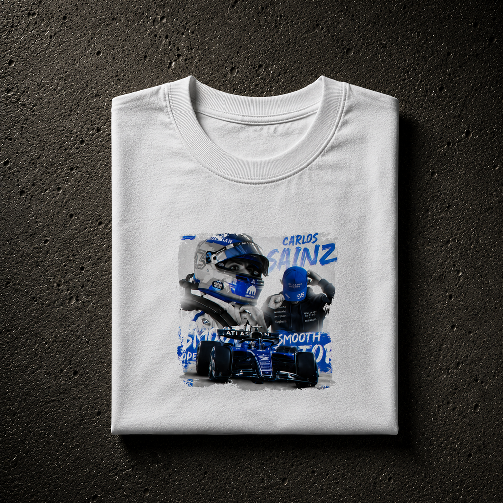 Carlos Sainz WILLIAMS - Camiseta Oversize Manga Corta