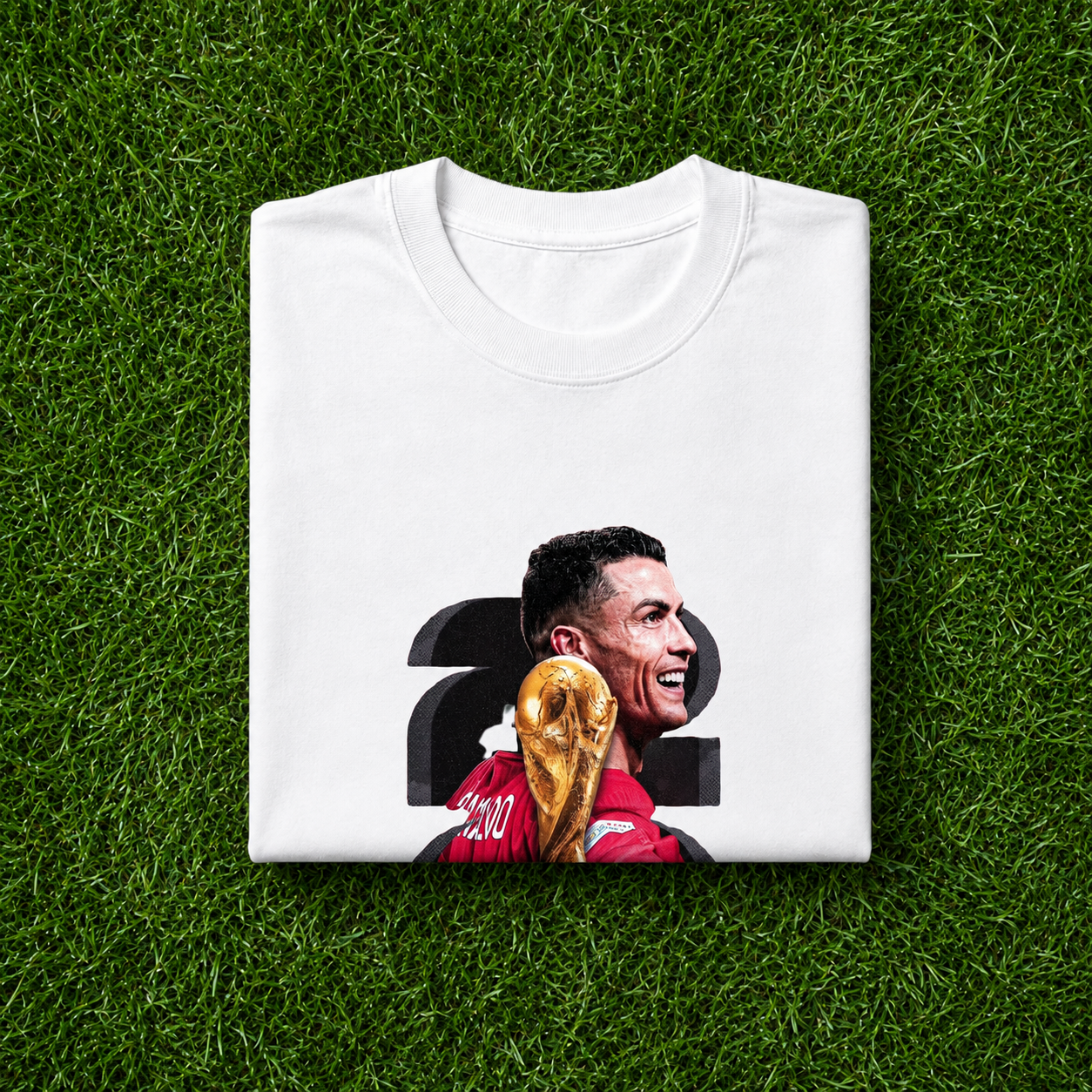CR7 WolrdCup2026 - Camiseta Oversize Manga Corta