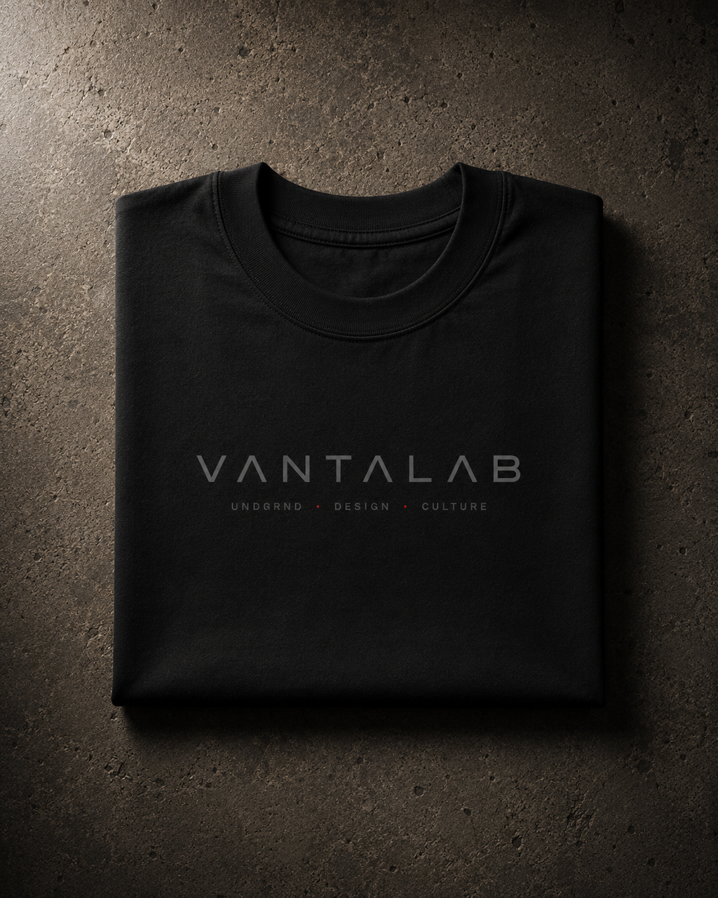 Vantalab Basics - Camiseta Oversize Manga Corta