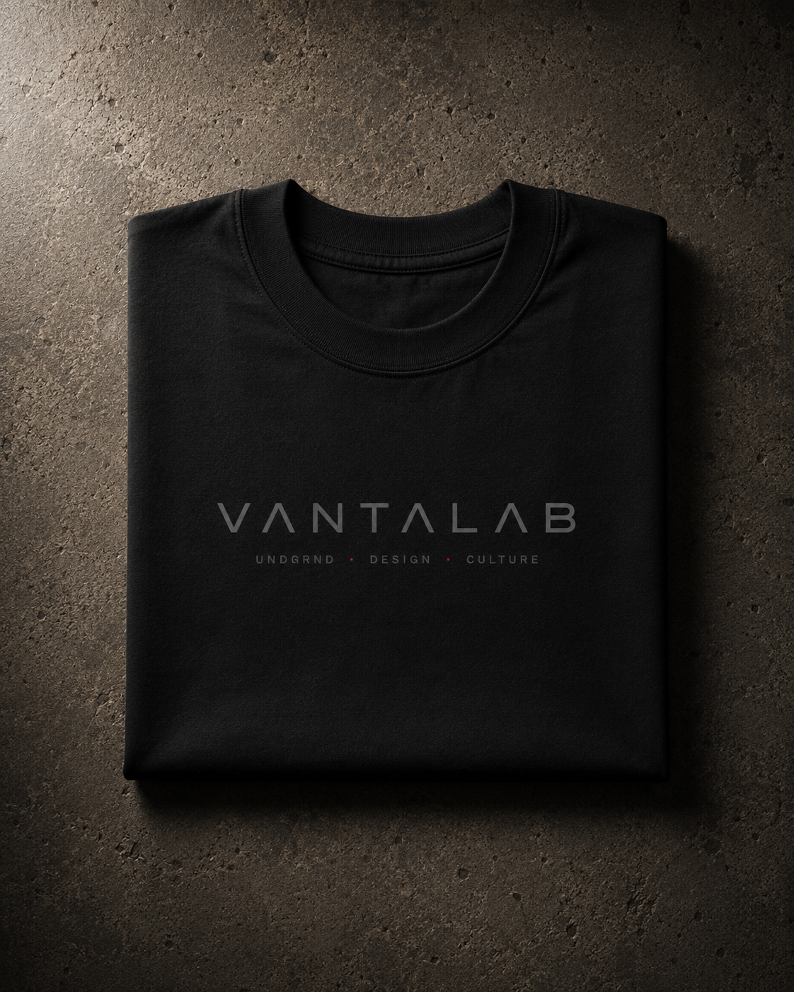 Vantalab Basics - Camiseta Oversize Manga Corta