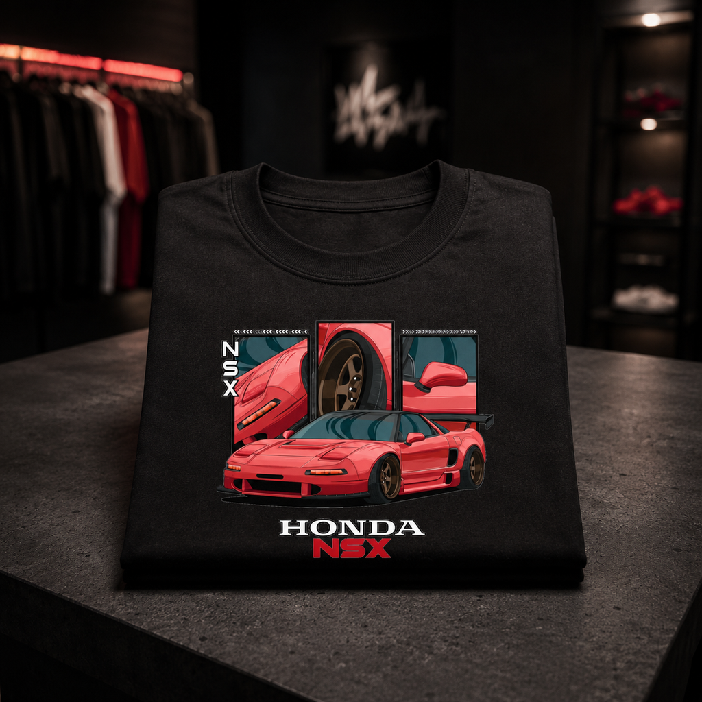 Honda NSX - Camiseta Oversize Manga Corta