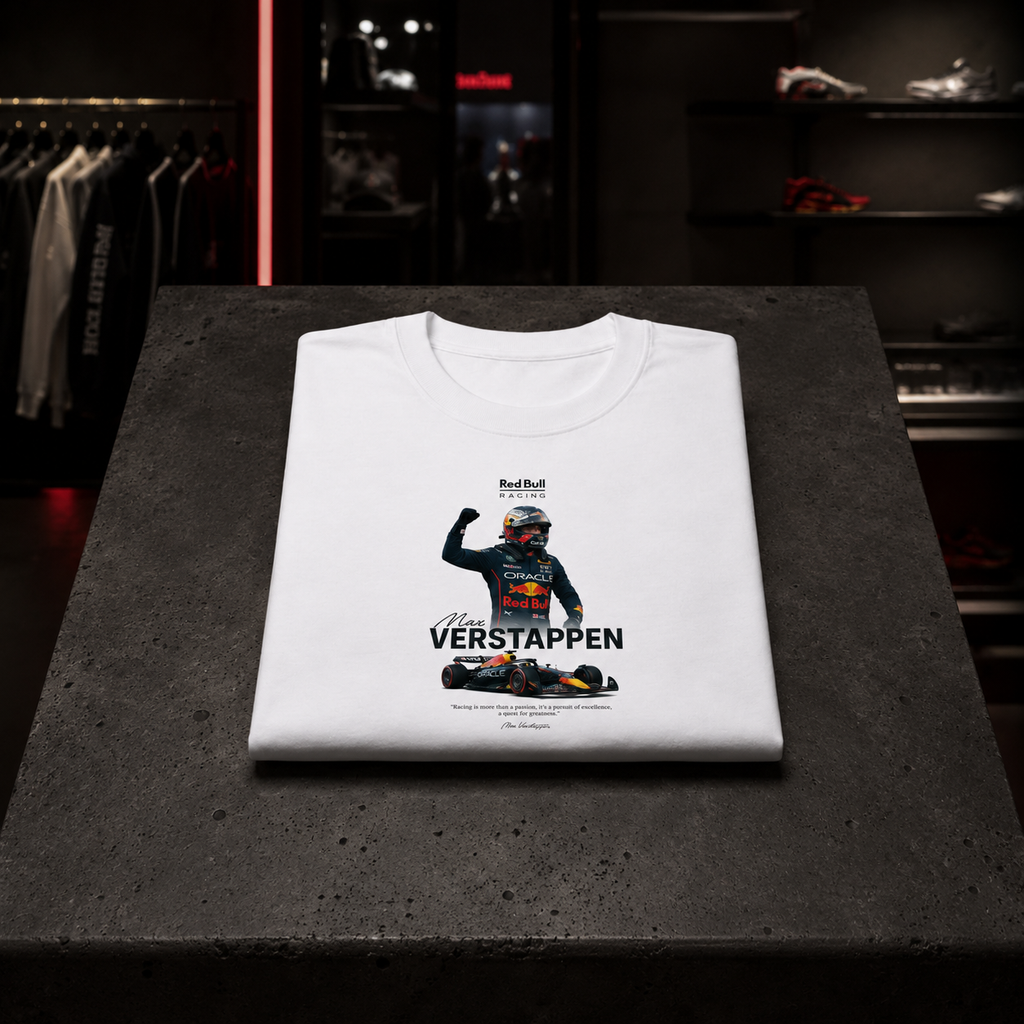 Max Verstappen x REDBULL 2026 - Camiseta Oversize Manga Corta