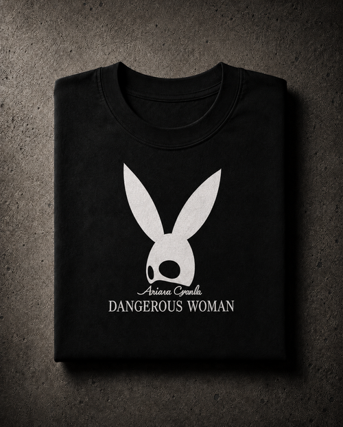 Ariana Grande DANGEROUS WOMAN - Camiseta Oversize Manga Corta