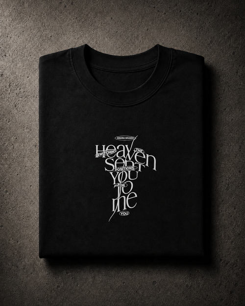 Ariana Grande POSITIONS - Camiseta Oversize Manga Corta
