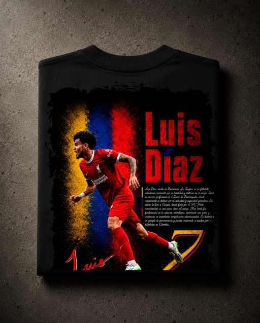 Luis Díaz - Camiseta Oversize Manga Corta