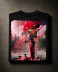 Lewis Hamilton FERRARI - Camiseta Oversize Manga Corta