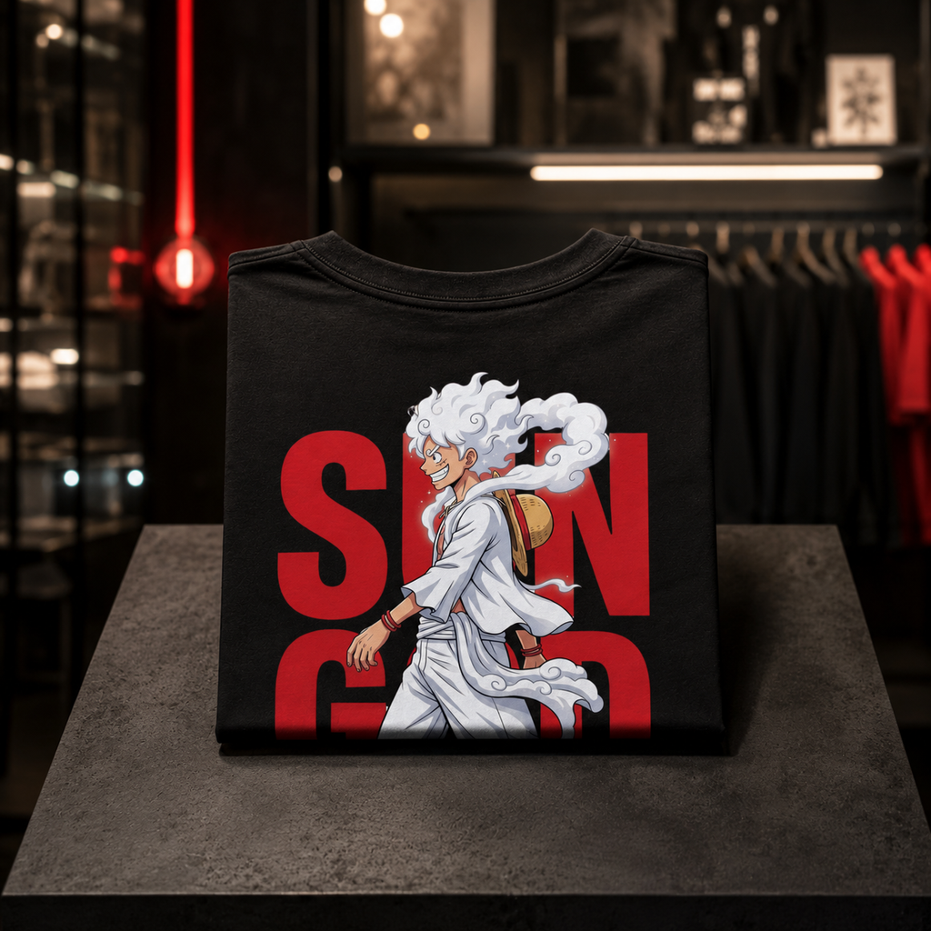 Monkey D. Luffy ONE PIECE - Camiseta Oversize Manga Corta