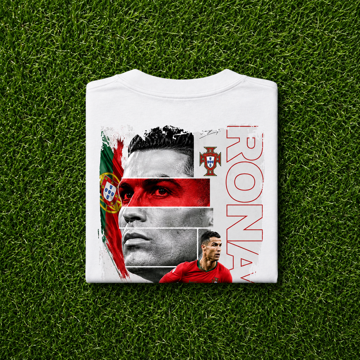 CR7 WolrdCup2026 - Camiseta Oversize Manga Corta