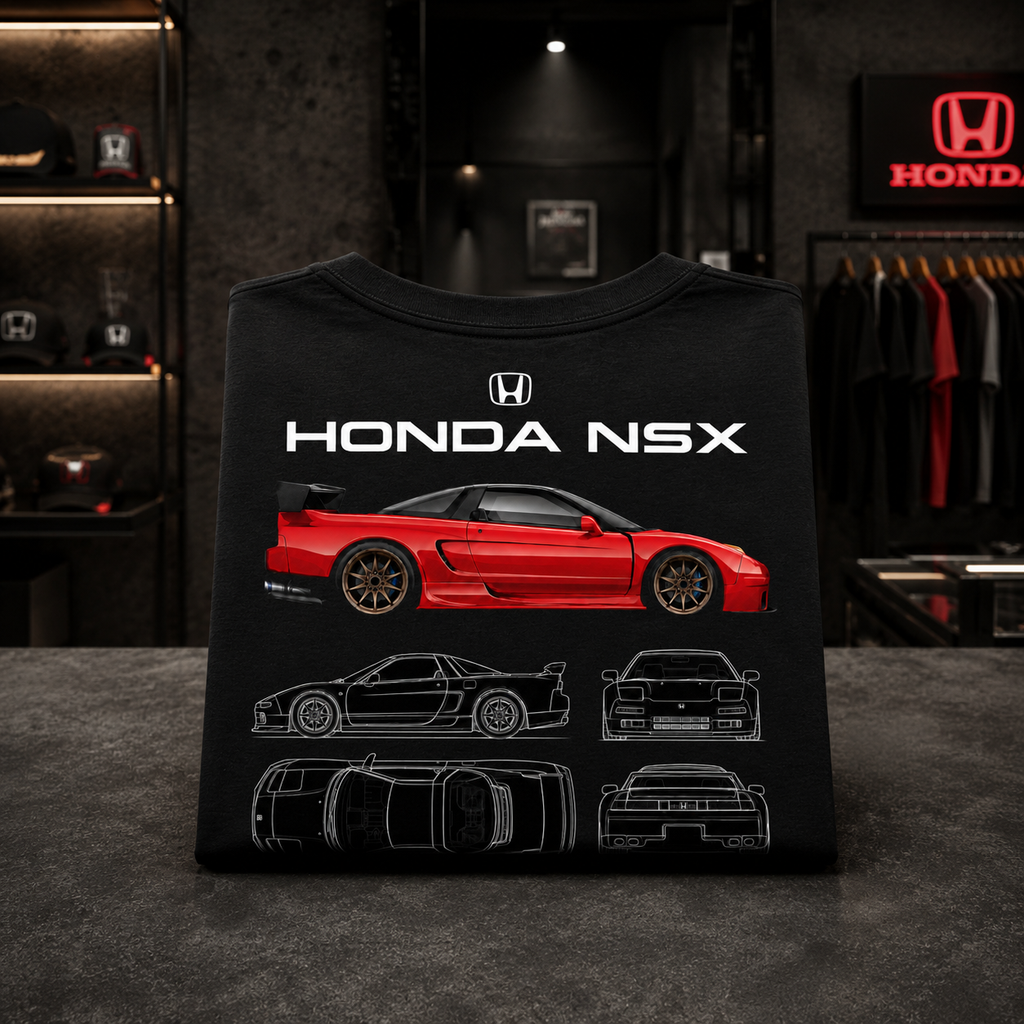 Honda NSX - Camiseta Oversize Manga Corta