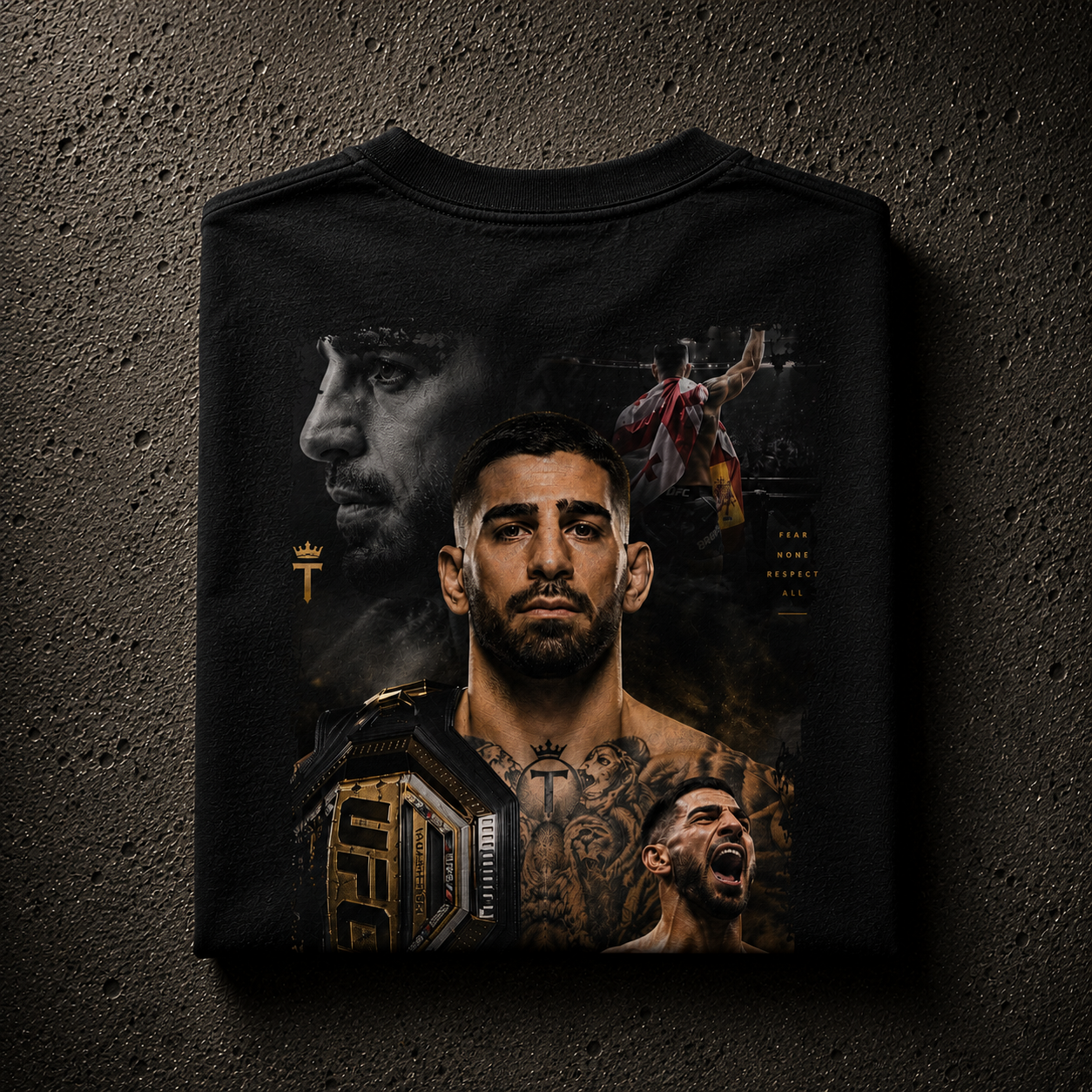 Ilia Topuria EL MATADOR - Camiseta Oversize Manga Corta