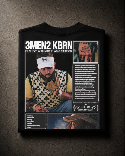 Eladio Carrión - Camiseta Oversize Manga Corta