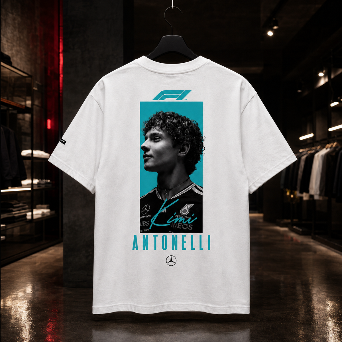 Kimi Antonelli PETRONAS - Camiseta Oversize Manga Corta