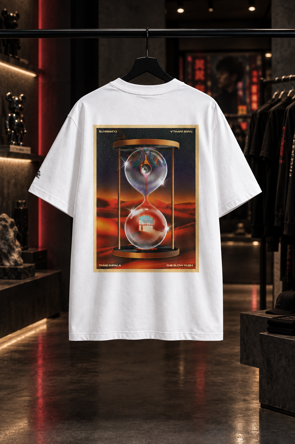 Tame Impala Borderline  - Camiseta Oversize Manga Corta
