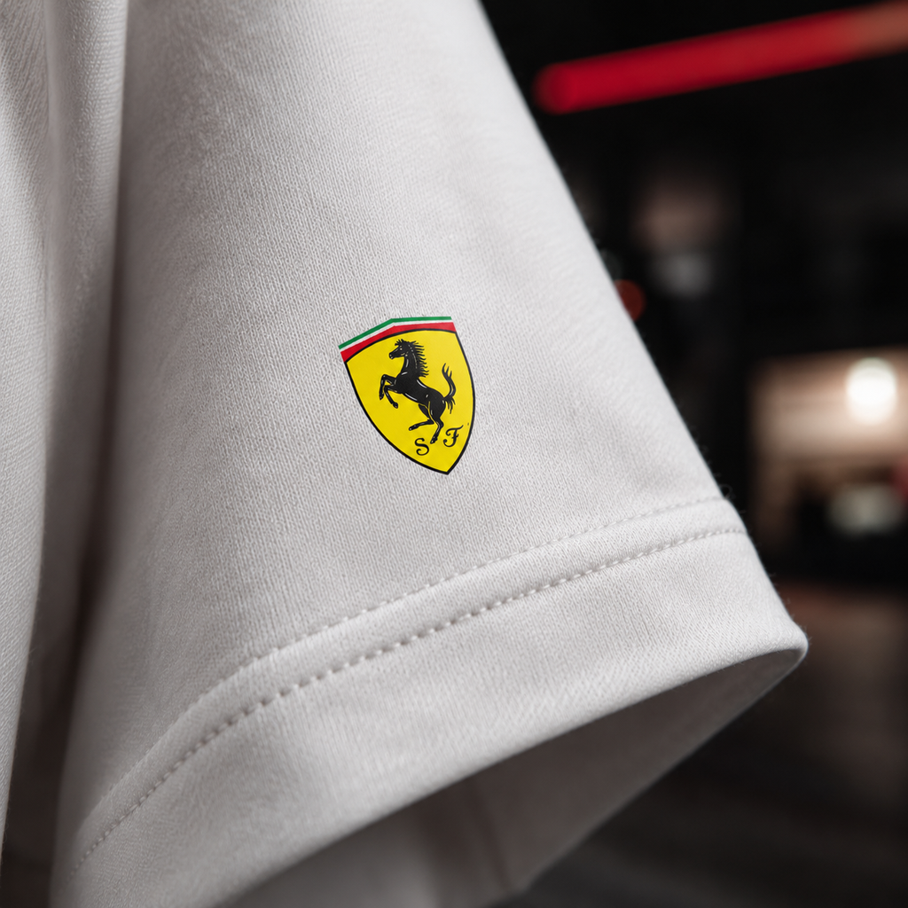 Scuderia Ferrari - Camiseta Oversize Manga Corta