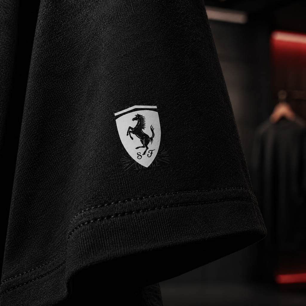 Hamilton & Leclerc FERRARI 2026 - Camiseta Oversize Manga Corta