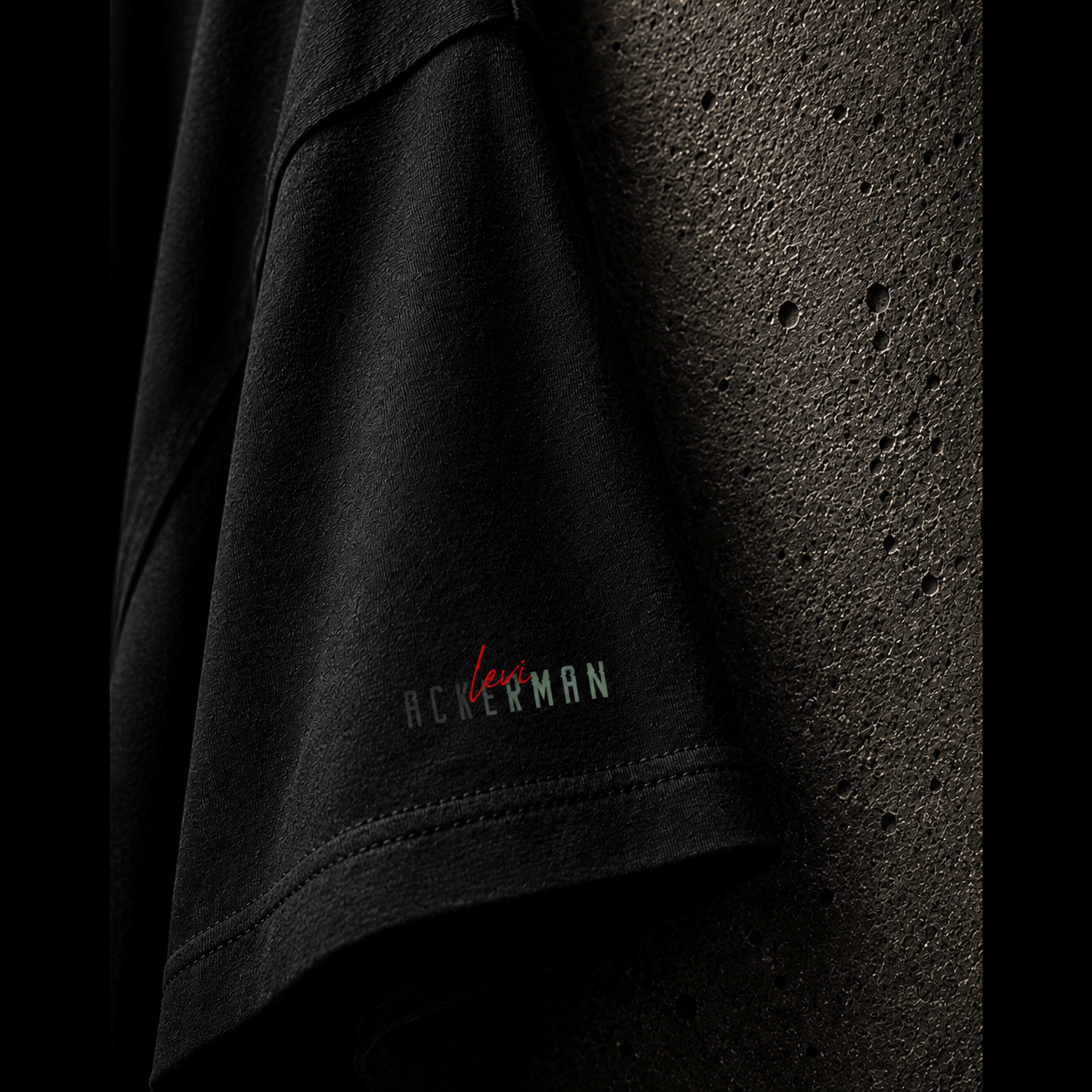 Levi Ackerman AOT - Camiseta Oversize Manga Corta
