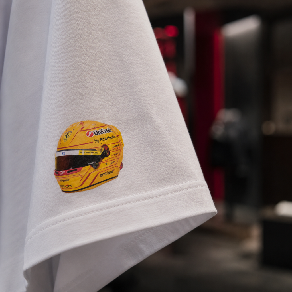Lewis Hamilton x FERRARI GP de Barcelona 2026 - Camiseta Oversize Manga Corta