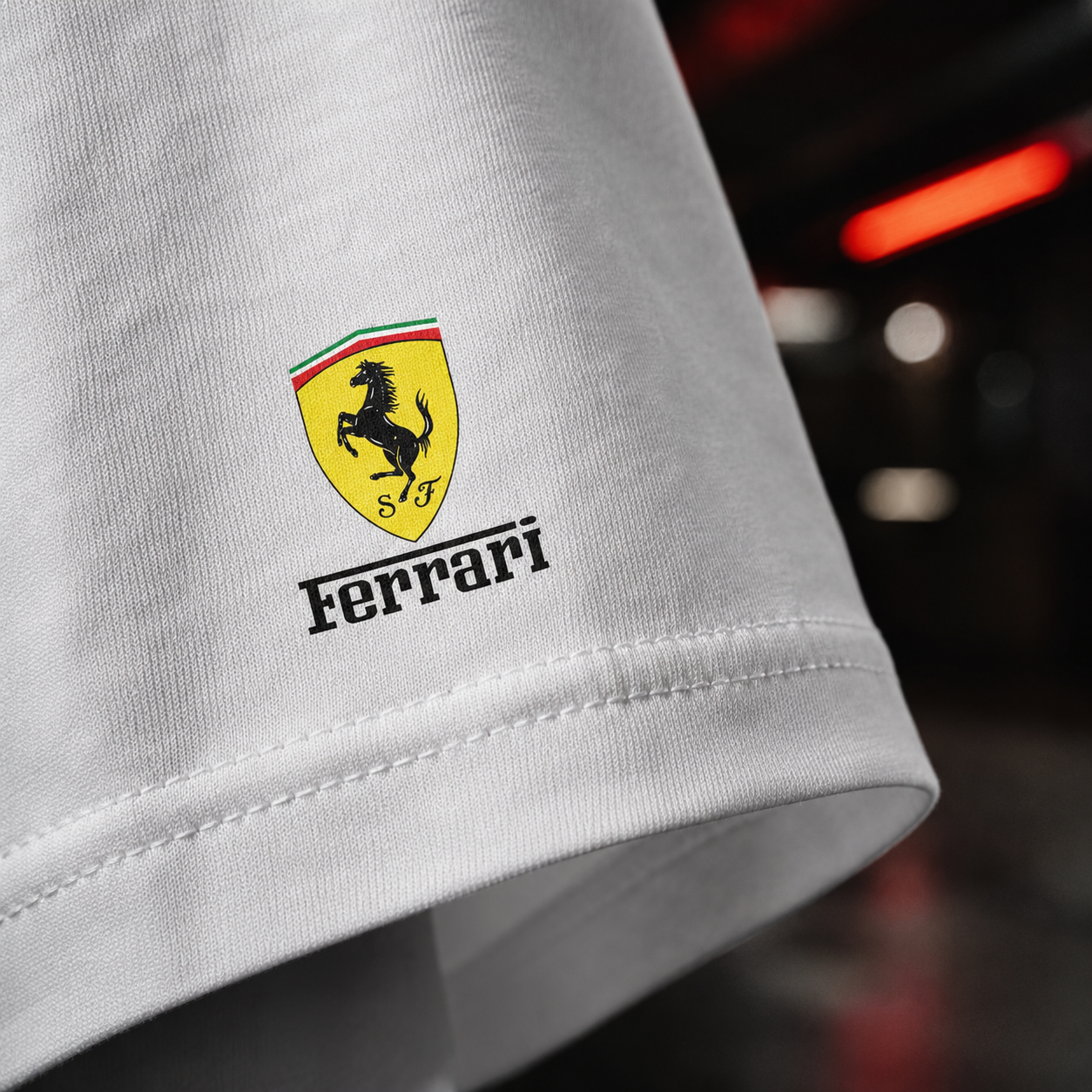 Lewis Hamilton x FERRARI 2026 - Camiseta Oversize Manga Corta
