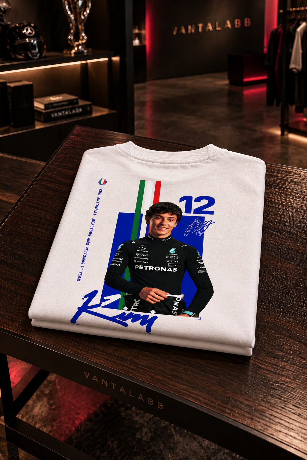 Kimi Antonelli PETRONAS - Camiseta Oversize Manga Corta