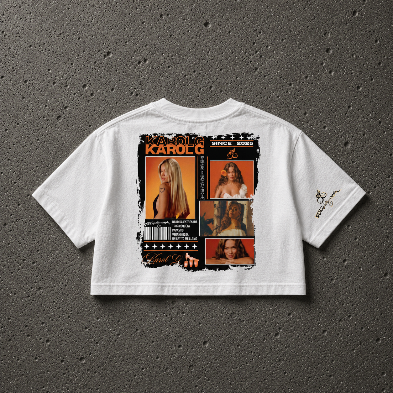 Karol G Tropicoqueta - Camiseta Oversize Manga Corta