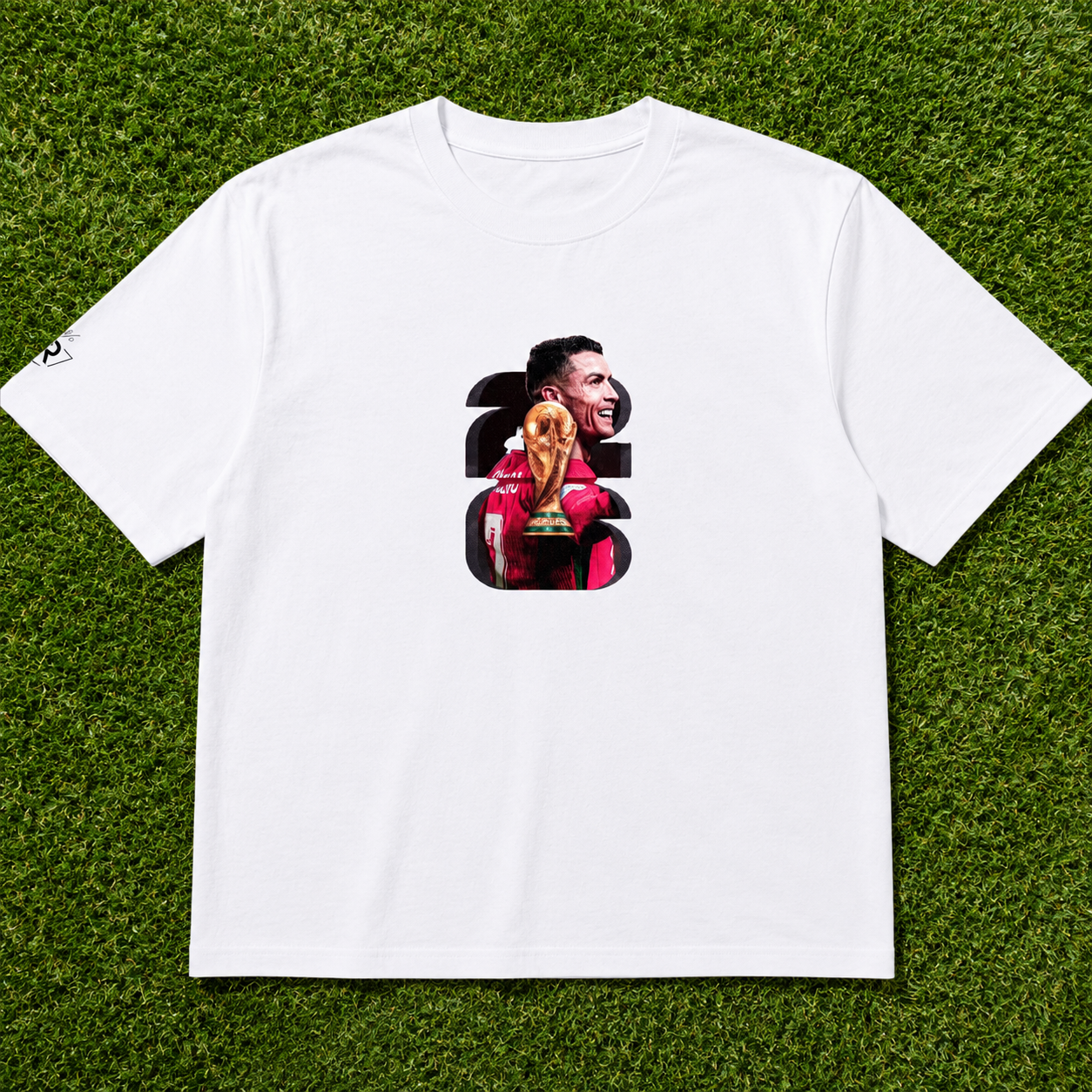 CR7 WolrdCup2026 - Camiseta Oversize Manga Corta