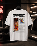 Luffy ONE PIECE - Camiseta Oversize Manga Corta