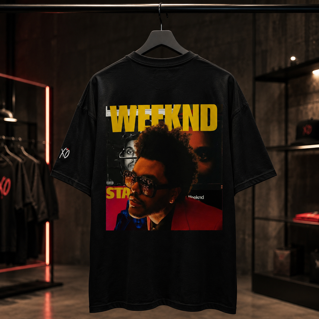 The Weeknd After Hours Tour - Camiseta Oversize Manga Corta