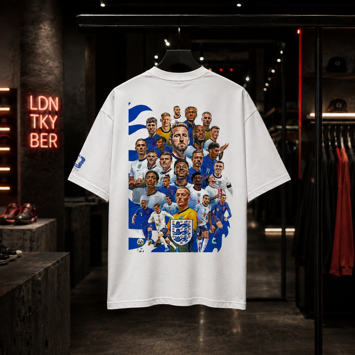 Selección Inglaterra 2026 - Camiseta Oversize Manga Corta