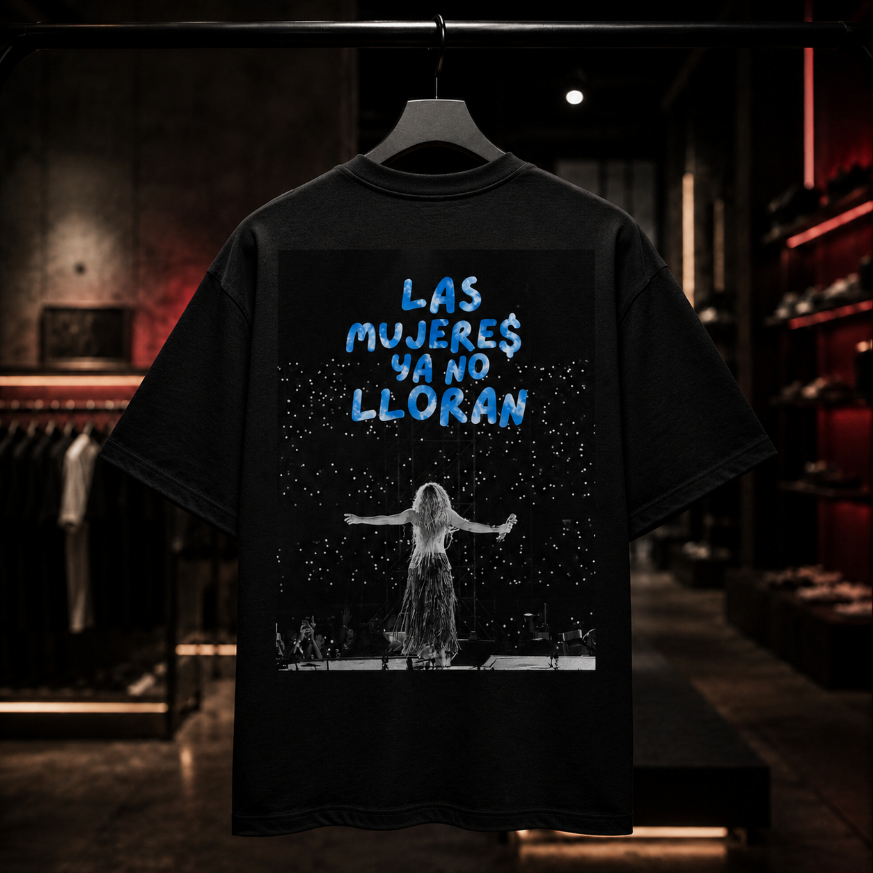 Shakira - Camiseta Oversize Manga Corta