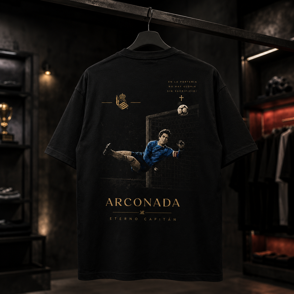 Camiseta personalizada ARCONADA - Camiseta Oversize Manga Corta