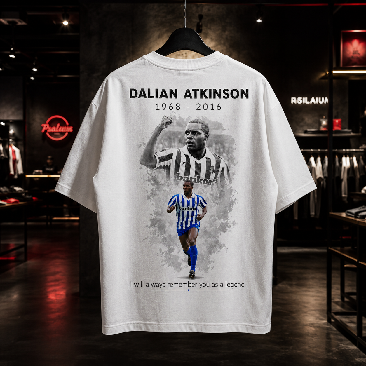 Camiseta personalizada ATKINSON - Camiseta Oversize Manga Corta