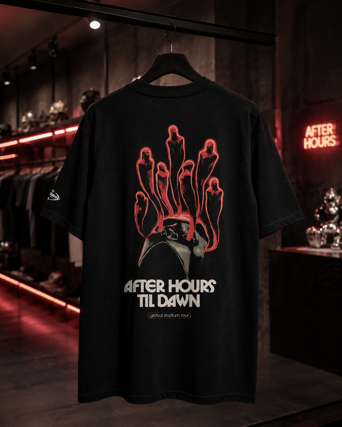 TheWeeknd After Hours - Camiseta Oversize Manga Corta