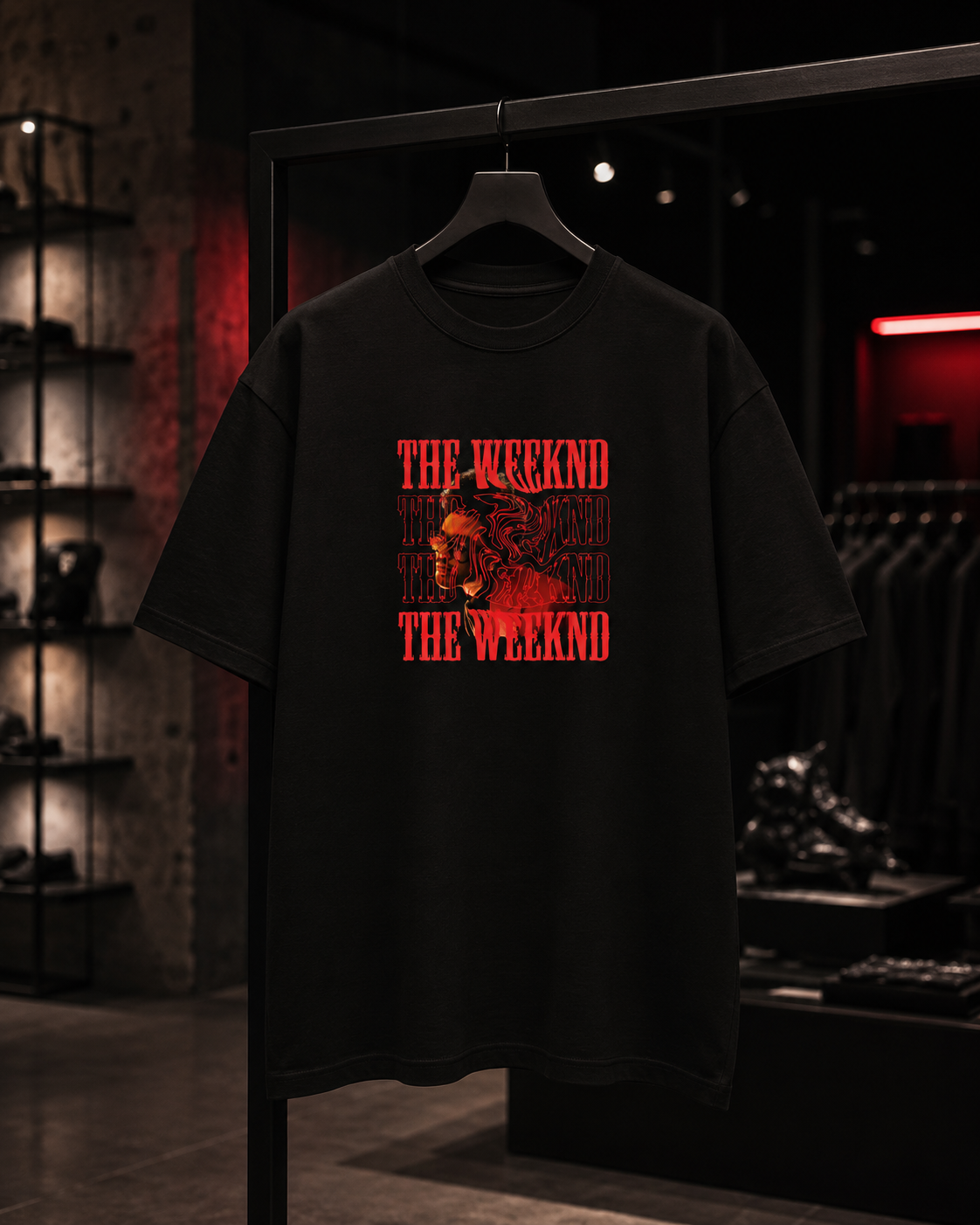 TheWeeknd After Hours - Camiseta Oversize Manga Corta