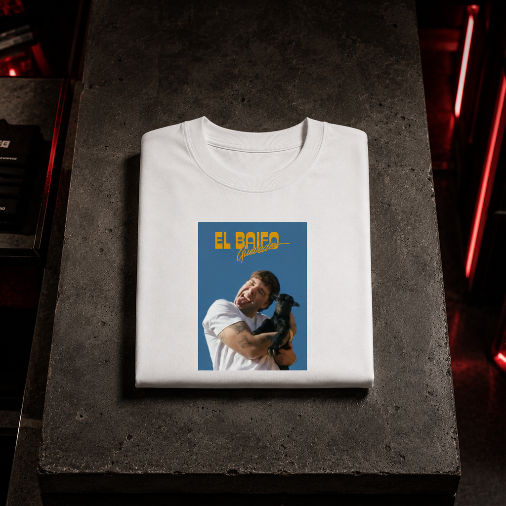 Quevedo El Baifo - Camiseta Oversize Manga Corta