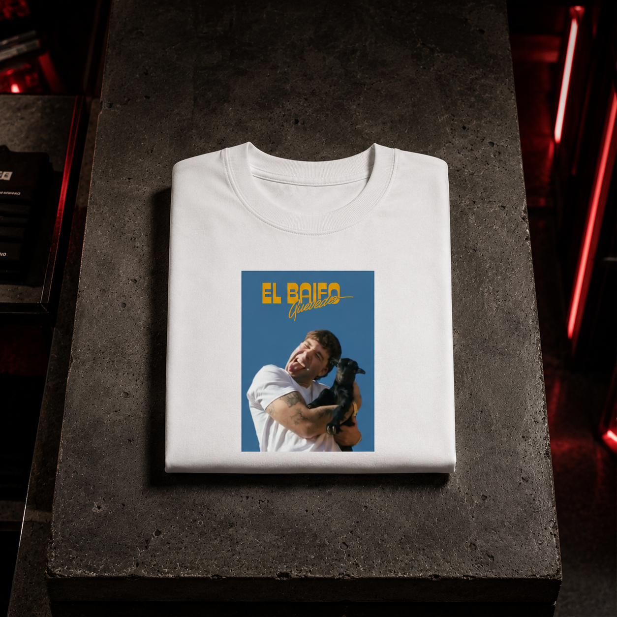 Quevedo El Baifo - Camiseta Oversize Manga Corta