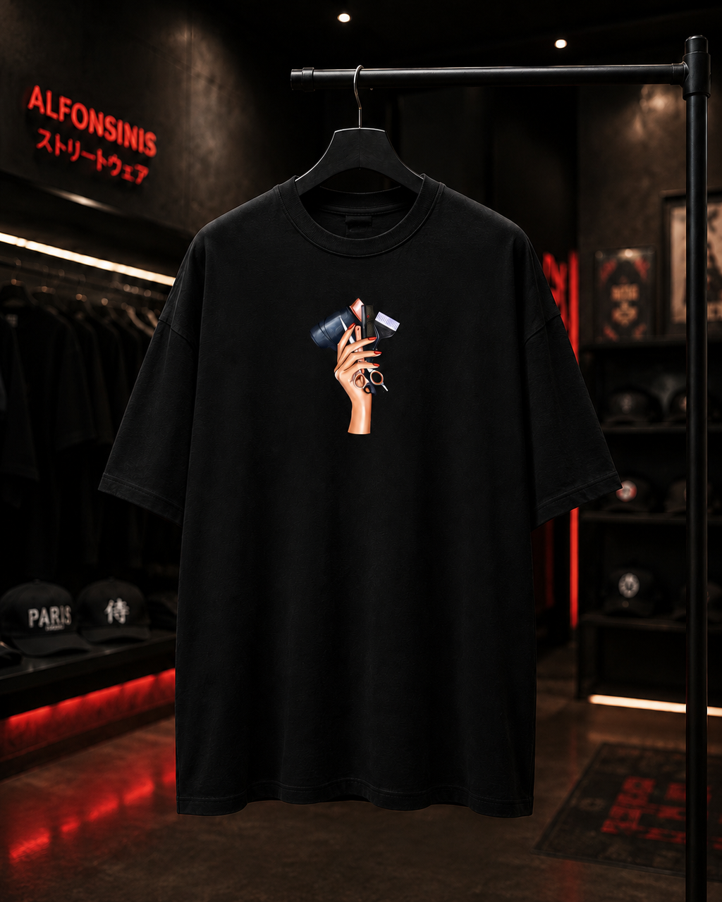 Camiseta personalizada JANETHE - Camiseta Oversize Manga Corta