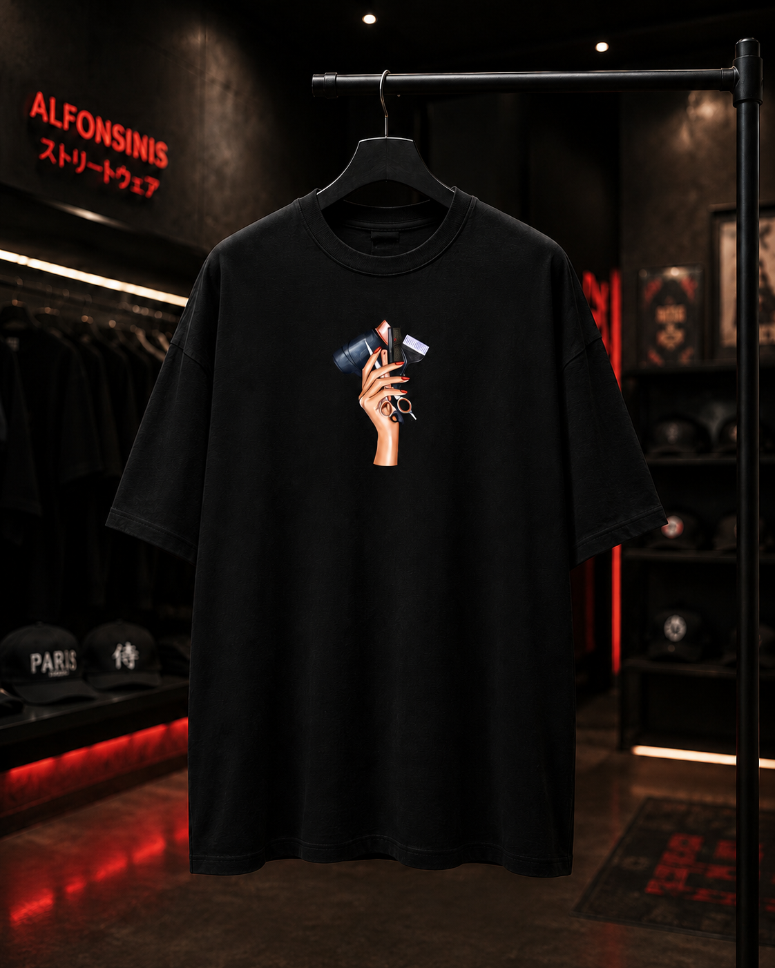 Camiseta personalizada JANETHE - Camiseta Oversize Manga Corta