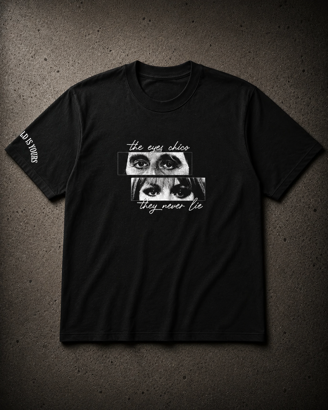 Scarface TWIY - Camiseta Oversize Manga Corta