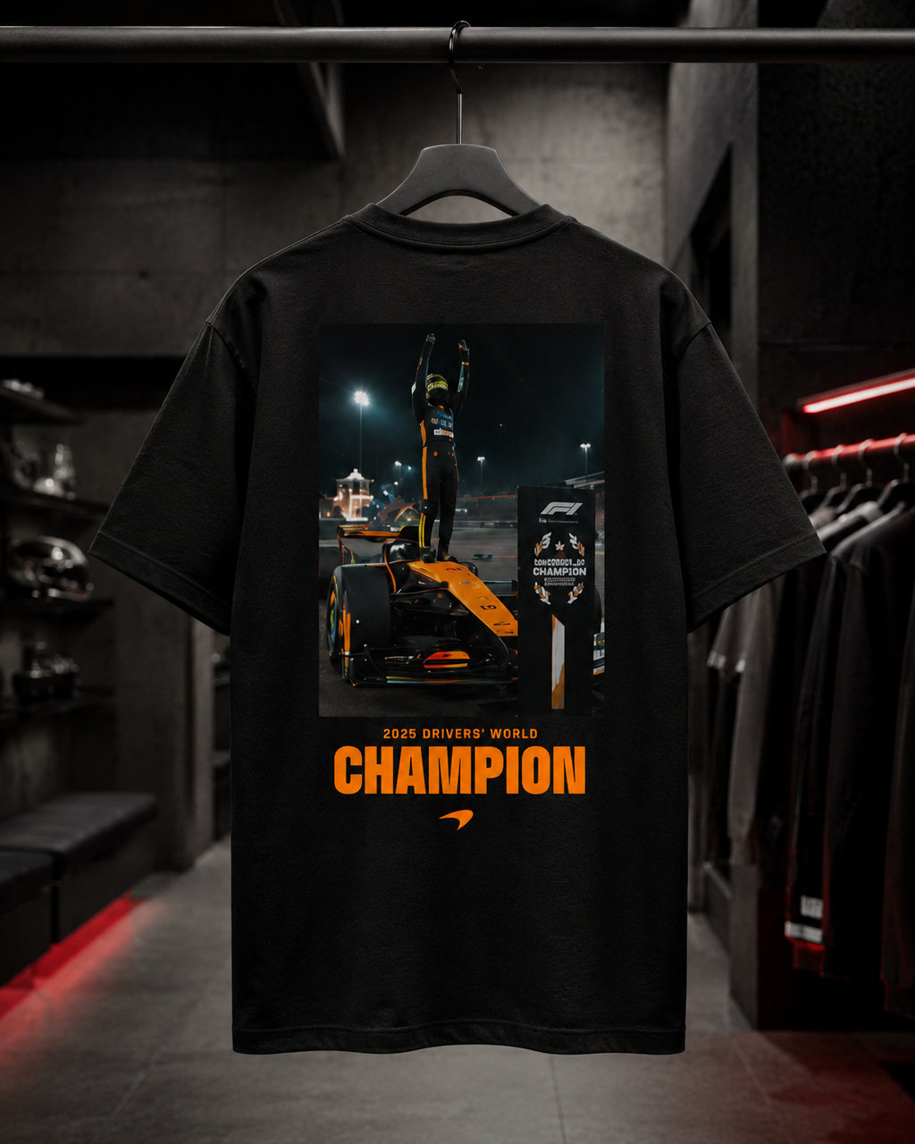 Lando Norris MCLAREN - Camiseta Oversize Manga Corta