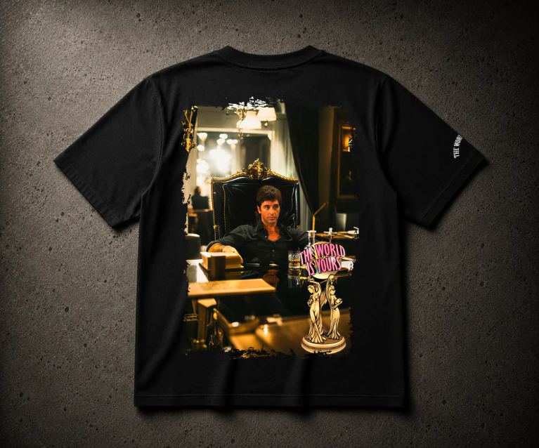 Scarface TWIY - Camiseta Oversize Manga Corta