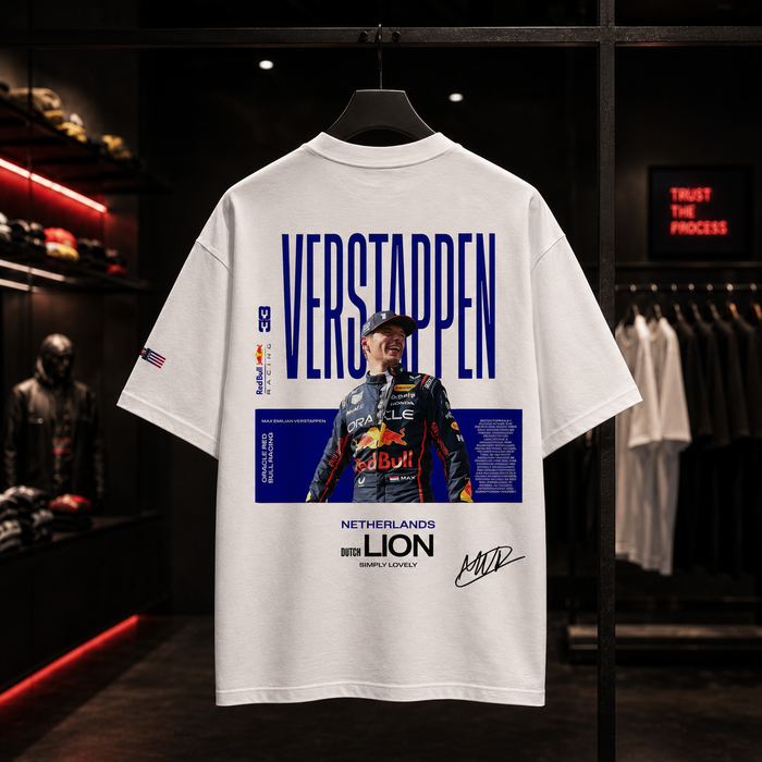 Max Verstappen x REDBULL 2026 - Camiseta Oversize Manga Corta
