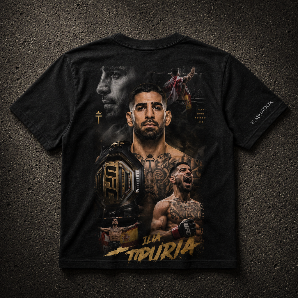 Ilia Topuria EL MATADOR - Camiseta Oversize Manga Corta
